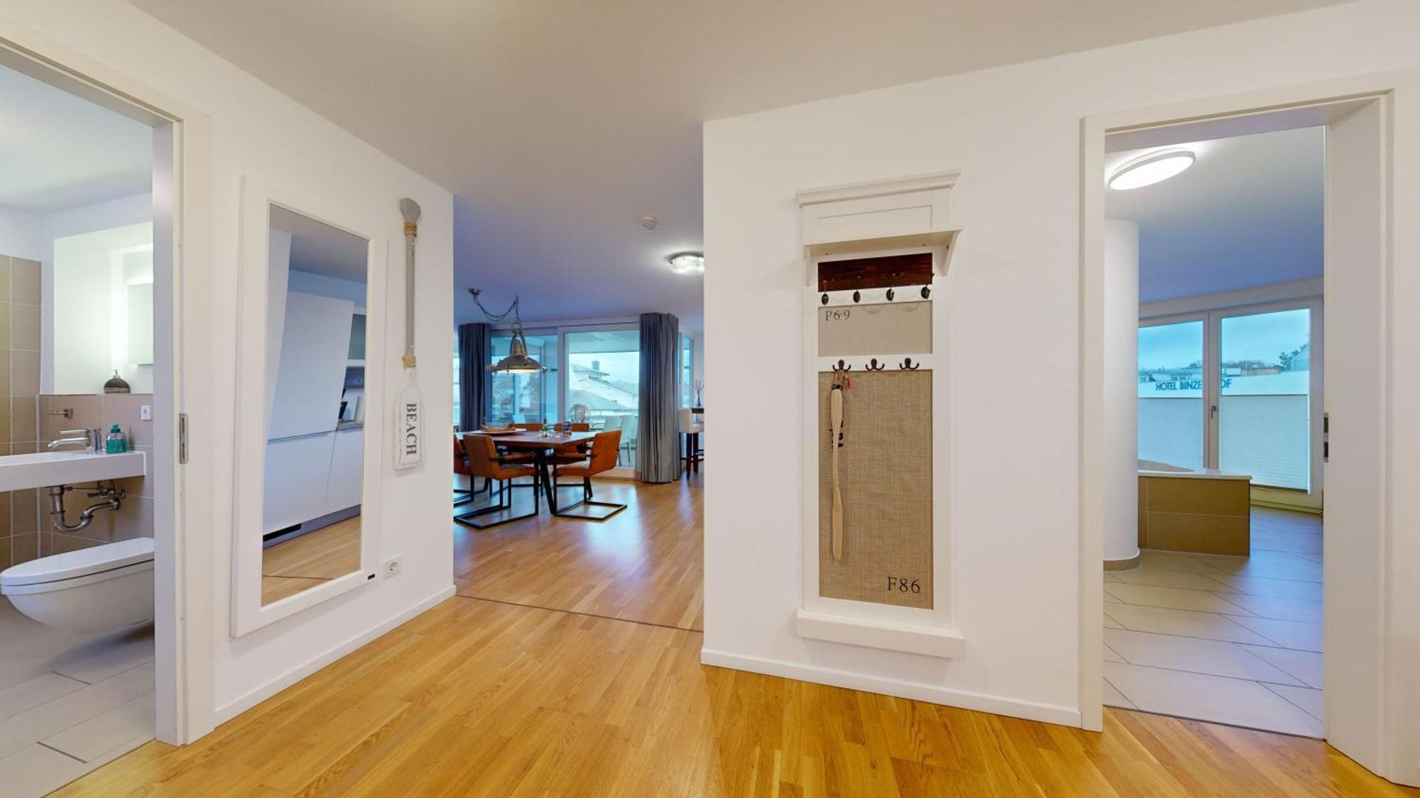 Apartment Strandnahe Fewos Mit Terrasse Oder Dachterrasse, Strandhaus Seeblick, *