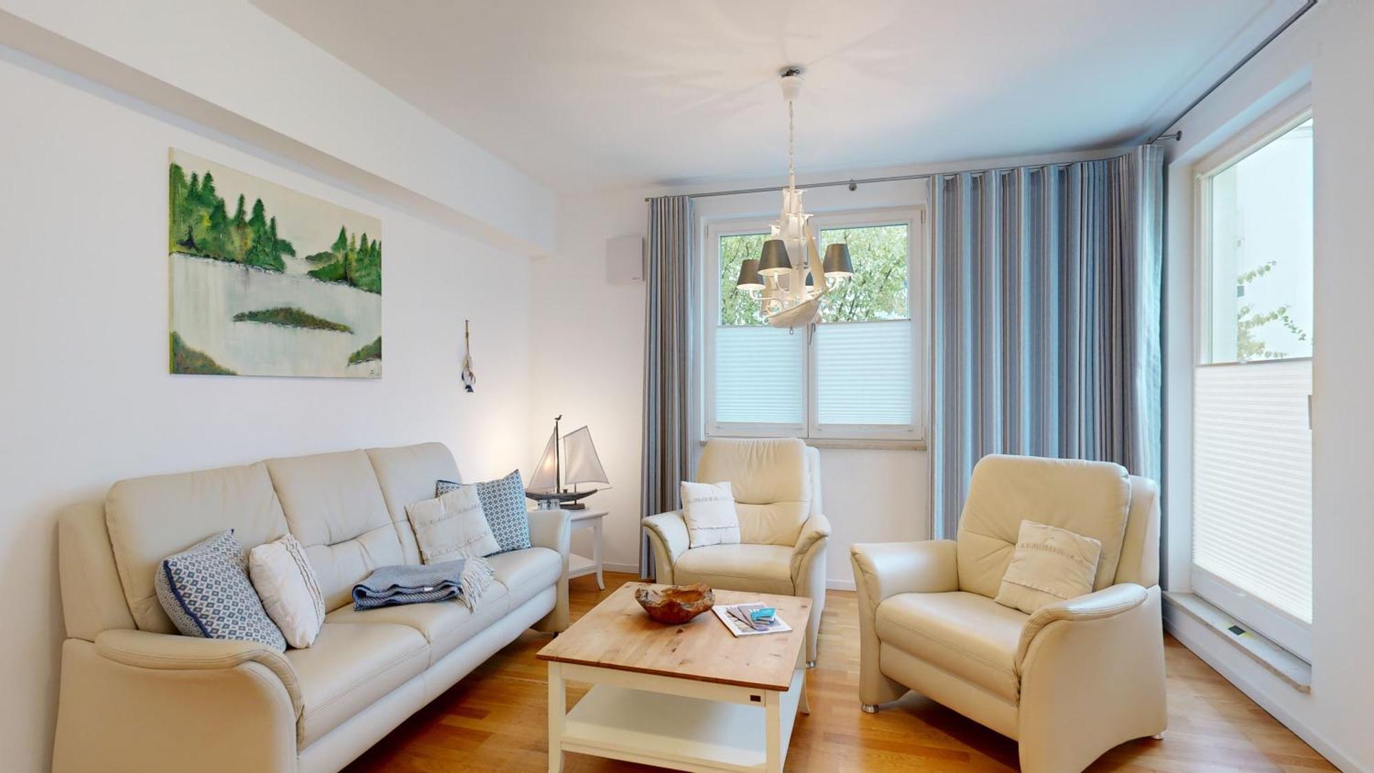 Strandnahe Fewos Mit Terrasse Oder Dachterrasse, Strandhaus Seeblick, * Binz